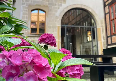 Innenhof des Palais Salfeldt